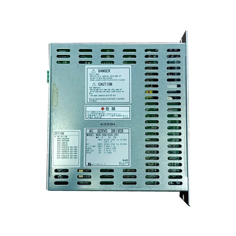 يقوم المحرك الياباني بتثبيت محرك سيرفو NCR-CDA1A2A-201