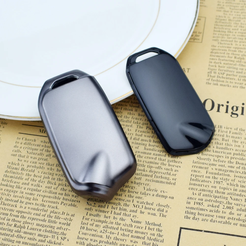 4 Buttons Smart Key Fob Shell Cover for Kia Stinger GT Elite GT Limited K9 Keyless Holder Protector Key Chain Car Accessories