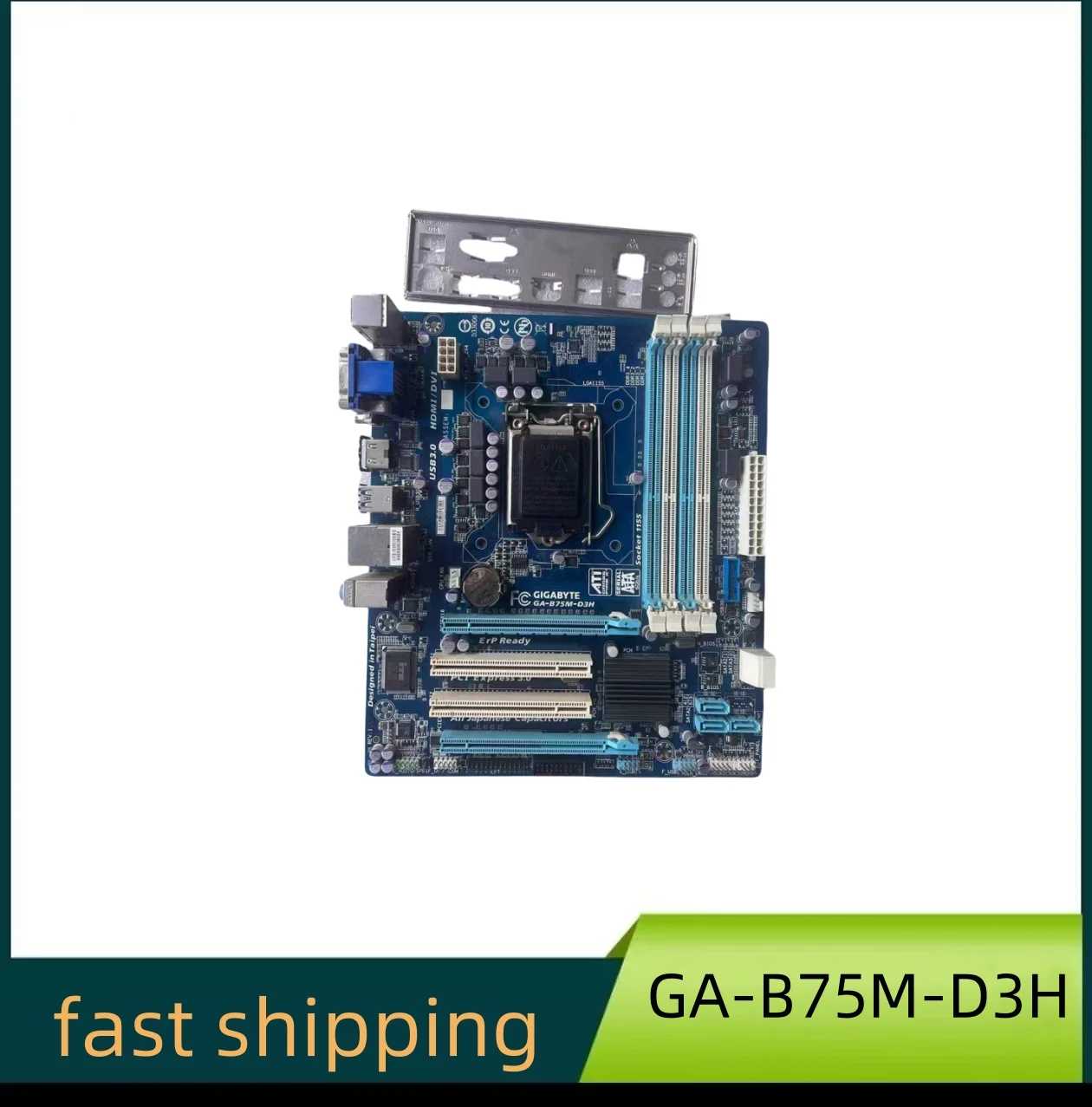 Материнская плата для Gigabyte GA-B75M-D3H Intel B75 Express LGA 11555 DDR3