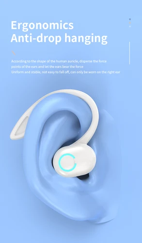 Imagen 2 del producto Auriculares Bluetooth 5,2, auriculares deportivos, auriculares inalámbricos, auriculares manos libres de modo de reposo Ultra largo con micrófono para Xiaomi Huawei