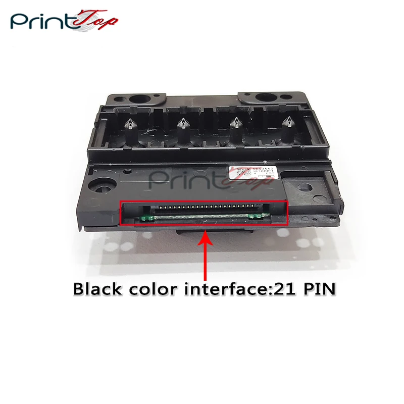 F197000 głowica drukująca f197010 w kolorze czarnym 21PIN do drukarki Epson TX430 SX430w sx435w wx438w xp30 xp33 xp102