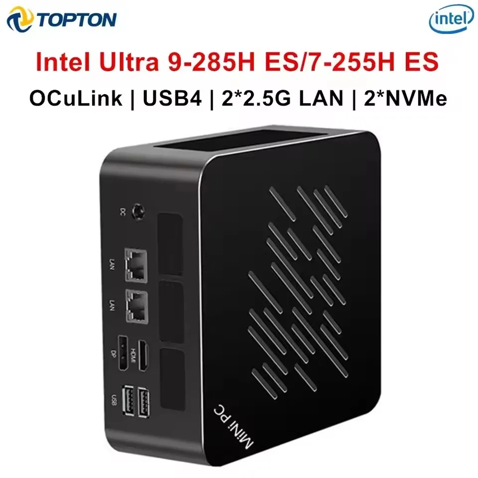 ToptonミニPCゲーマー Intel Ultra 9 285H ES 7 255H ES 5 235H ES