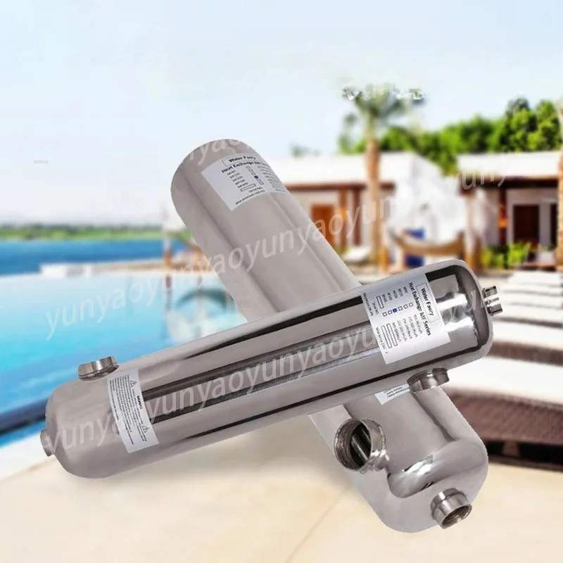 Swimming Pool Heat Exchanger, Stainless Steel Hot and Cold Circulation Heat Exchange Equipment, Hot Spring Bath Heat Exchanger