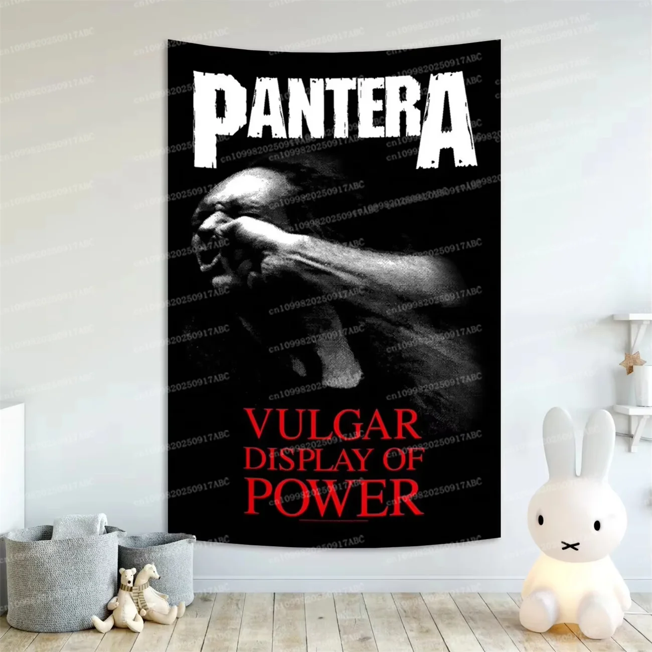 Rock Band Panteras Tapisserie Ästhetische Dekoration Wandbehang Schlafzimmer Wohnheim Hintergrund Banner Zimmer Club Bar Cafe Dekor Geschenke