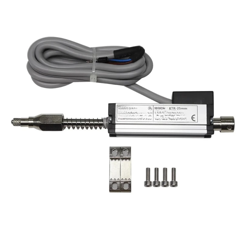 

Linear displacement transducer KTR high precision self-return spring, springback micro precision electronic ruler GEERT