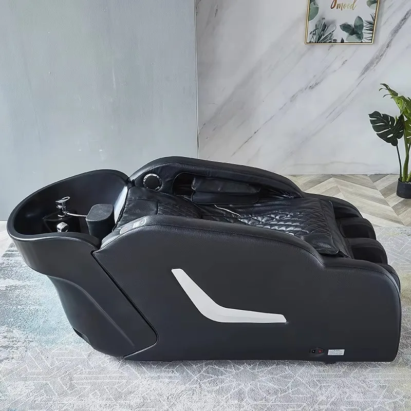 

Modern Luxury Smart Comfort Electric Multifunctional Shampoo Salon Dining Table Massage Shampoo Chair