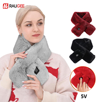 Heating Scarf USB Electric Heated Neck Scarf With 3 Gear Temperature Washable Winter Heating Neck Wrap Women Men Warm Scarf