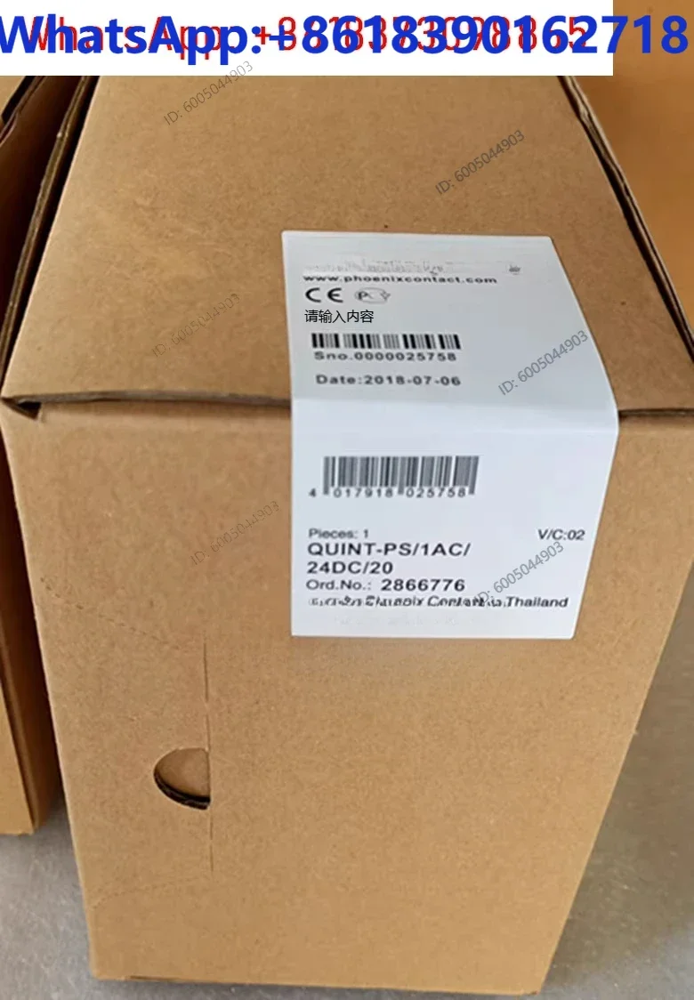 QUINT-PS-1AC/24DC/20/ 40/5 2866776 2866763 2866789 2866750