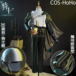 COS-HoHo Identity V Knight Survivor Fashion Game Suit Handsome Uniform Cosplay Costume Halloween Party Role Play Outfit Men