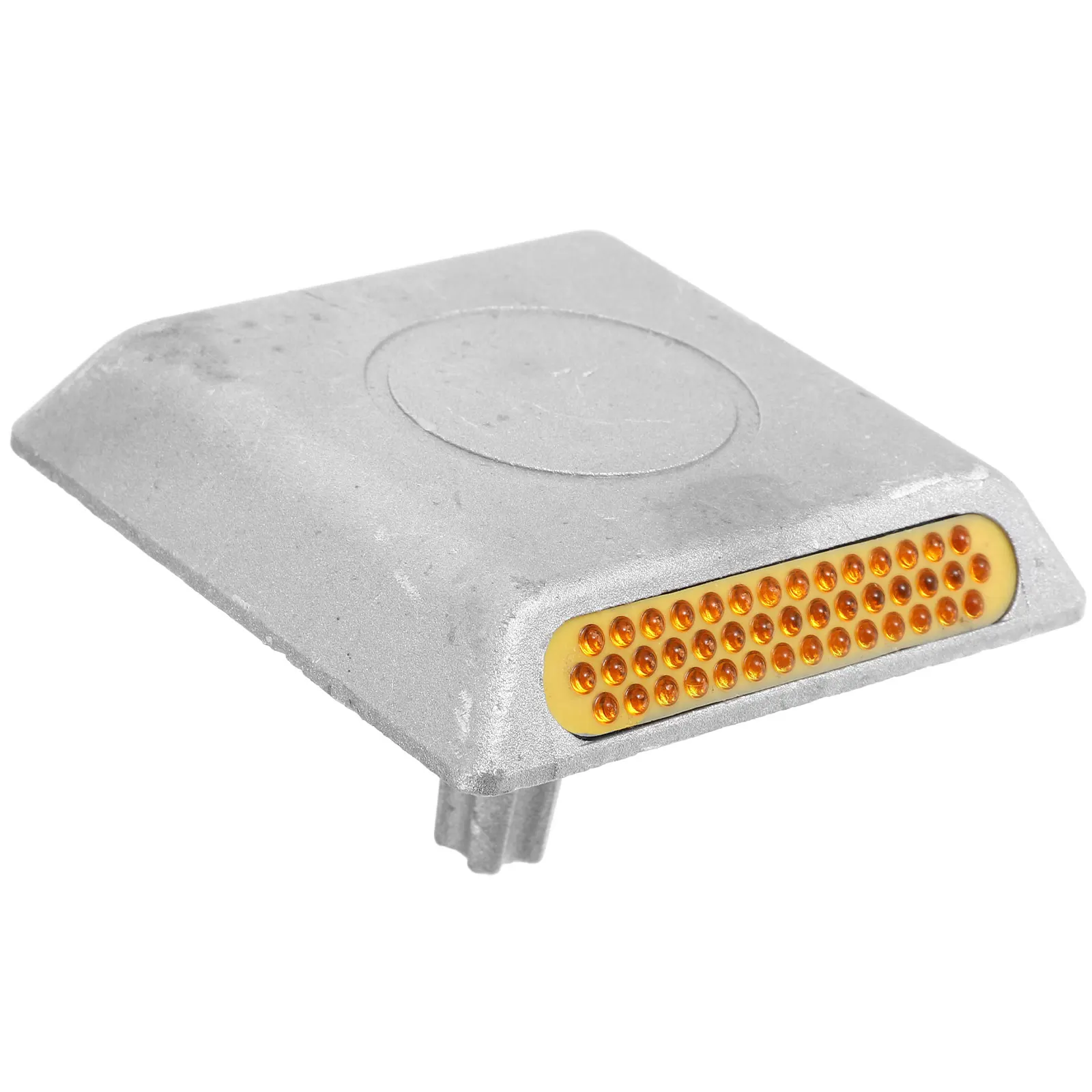 Reflective Road Marker Aluminum Made for Enhanced Night Driving Safety on Highways Driveways Pavement Directional Reflectors