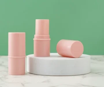 Groothandel 6G Cilinder Effen Deodorants Buis Groen/Roze/Paarse Lippenbalsem Container Lege Lippenstift Fles Reinigingsmasker Stick