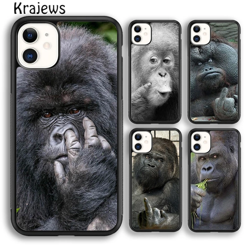 CUTE ORANGUTAN monkey BABY 2 Phone Case Cover For iPhone 16 15 14 plus XS XR 11 12 mini 13 pro max coque Shell Fundas