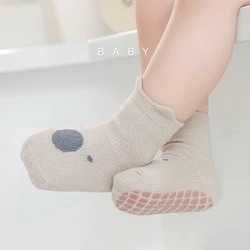 MILANCEL Autumn Anti Slip Baby Socks Toddler Cute Animal Cartoon Floor Stockings