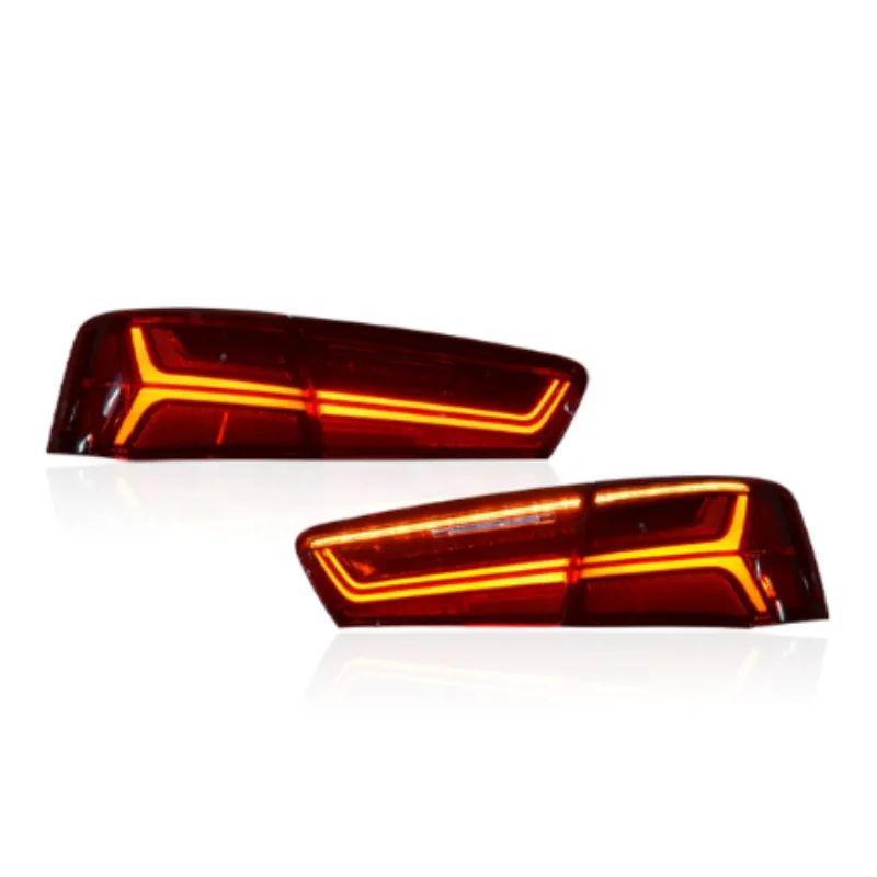 High Quality Upgrade Led Car Tail Light Lamp Part for A6 C7 2012-2015 A6l Through Taillight Taillamp Back Lamp Back Light