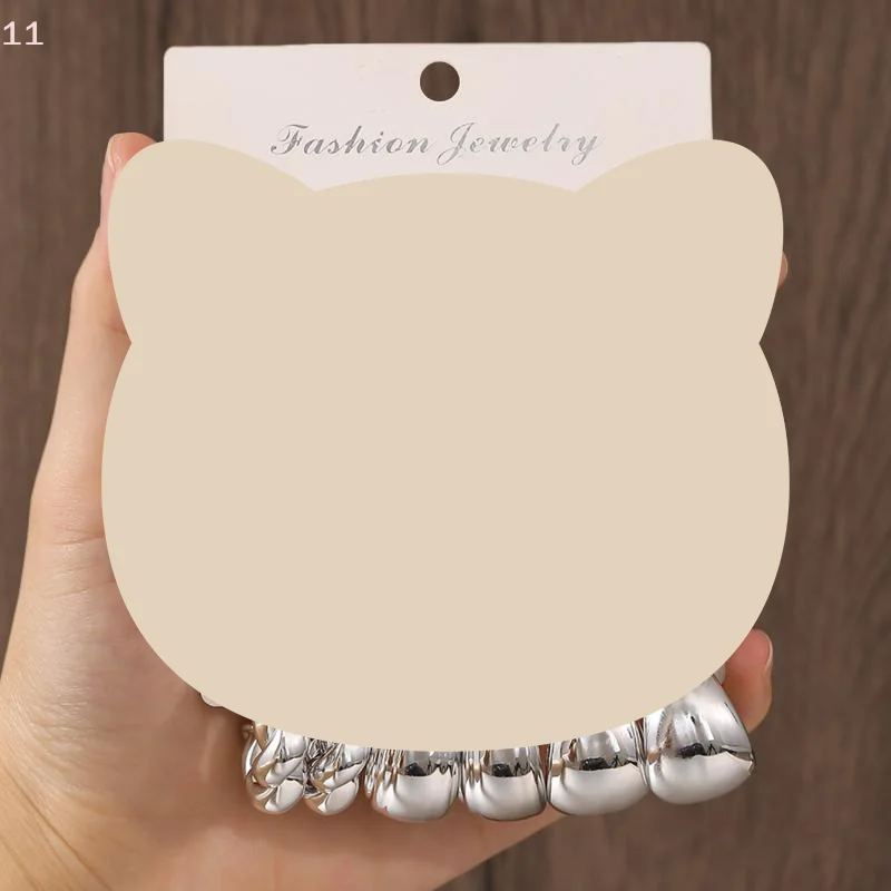 3/9Pairs Irregular Personality Water Drop C Shape Hoop Earring Elegant Versatile Earring For Women Daily Party Jewelry Gift