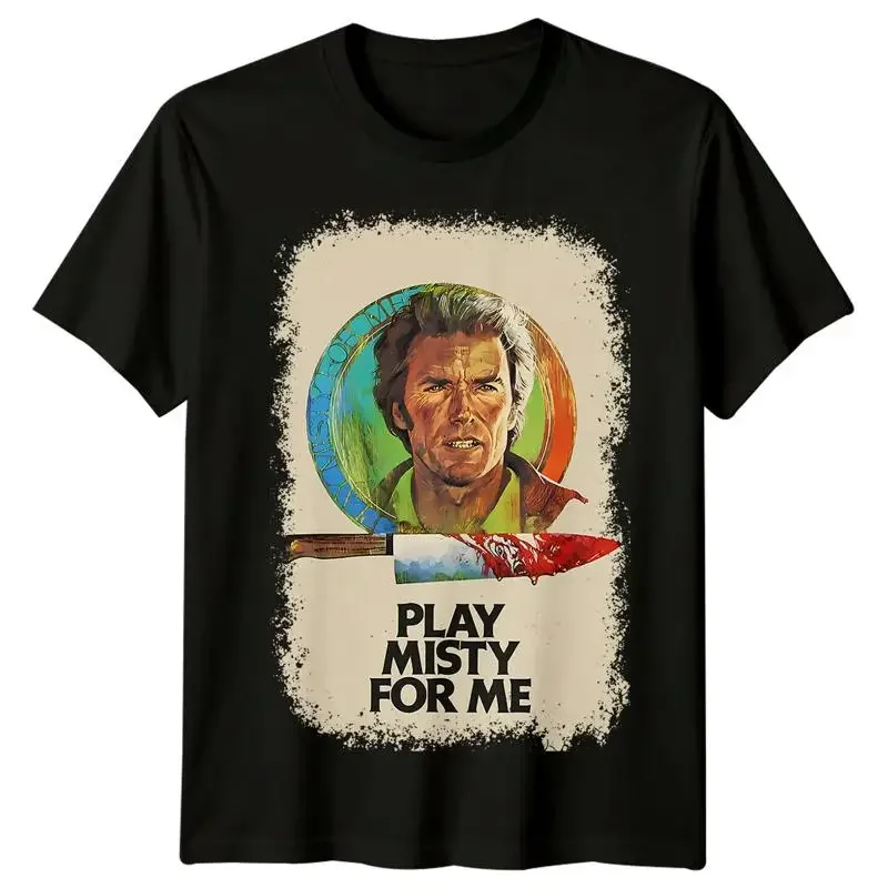 Play Misty for Me 1971 Movie Poster Inspired T shirt Retro 70s