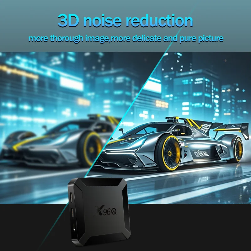 X96Q Android Smart TV Box Allwinner H313 2G 16G WiFi2.4 3D Медиаплеер TV Box декодер 4K Ultra HD Set Top Box глобальная версия