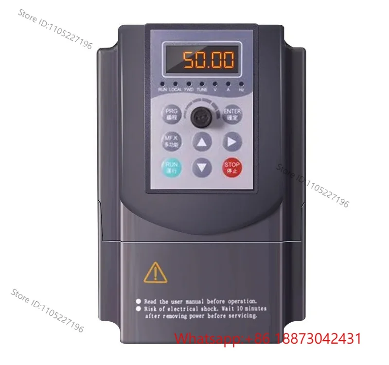 Inverter single-phase 220v0.4 0.75 1.5 kw single-input single-output single-phase motor special governor  1PCS