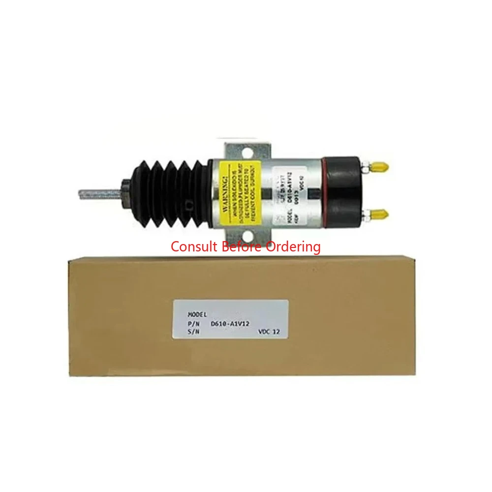 

D610-A1V12 D610-A1V24 Устройство остановки двигателя, клапан отключения подачи топлива для генераторных установок и экскаваторов