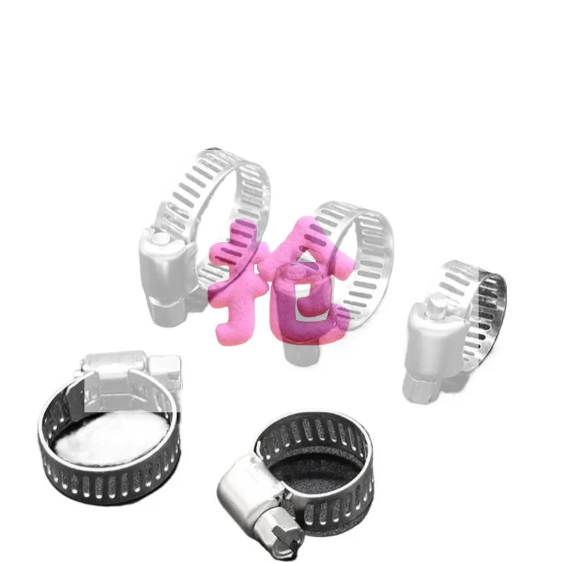 201 Stainless Steel Hose Clamps Rust Proof Durable Perfect For Plumbing Automotive Garden Hose Securing
