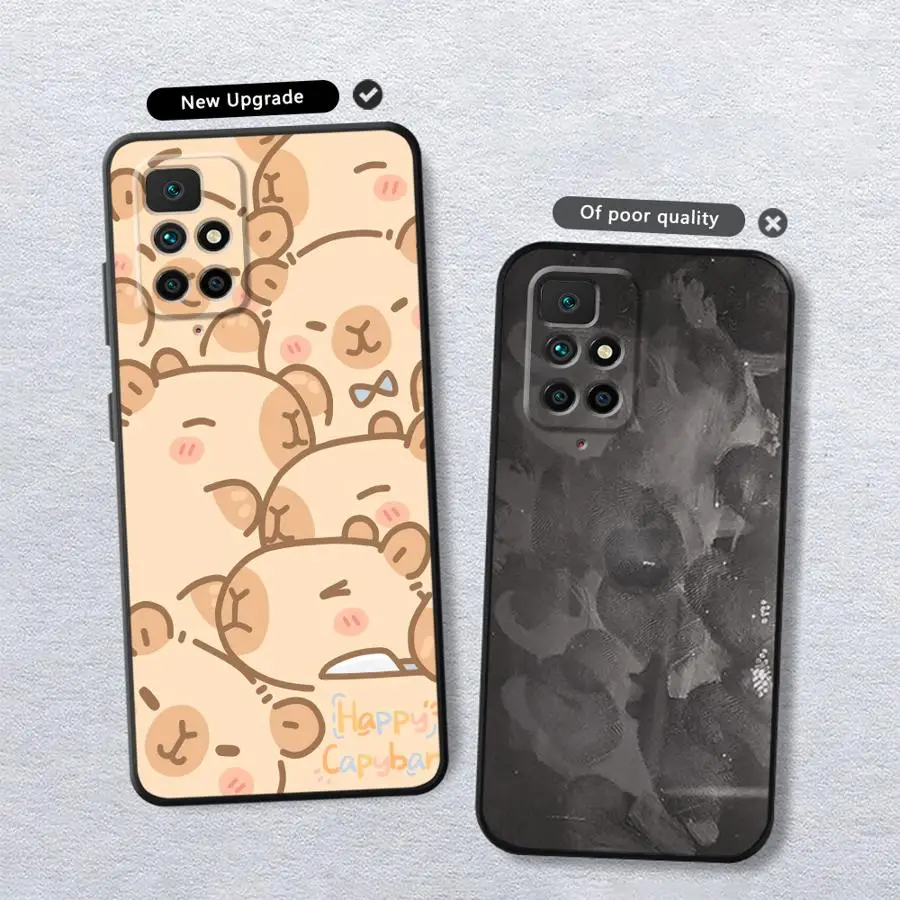 Case for Xiaomi Redmi 12C A5 10 A1 A2 Plus 9 14C K40 K80 Pro A3 A4 13C Funda Phone Cover Cute Capybara view 4