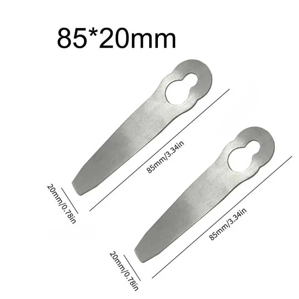 2/3Pcs Stainless Steel Trimmer Blade For Polycut 2-2 Mower FSA 45 String Trimmer Head  Lawn Mower Blades Cordless Grass Trimmer