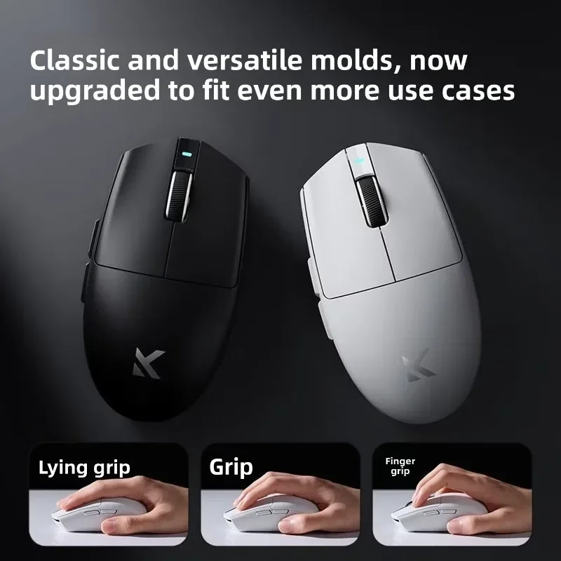 MCHOSE G3 A Wireless Mouse Gaming and Office PAW3311 12000 DPI Lightweight 60g Tri Mode 500mAh PC Laptop Medium Hands Work Gamer