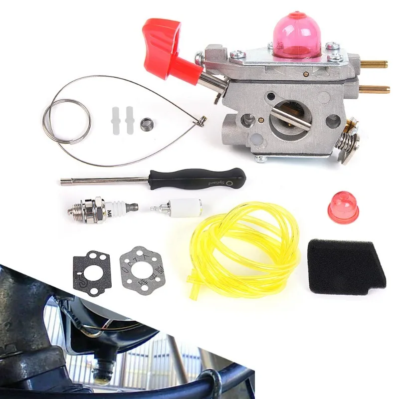 Replacement Carburetor for Poulan BVM200FE Leaf Blower for Zama C1U W43B with Part Number 545081857 Engine Parts Accessories