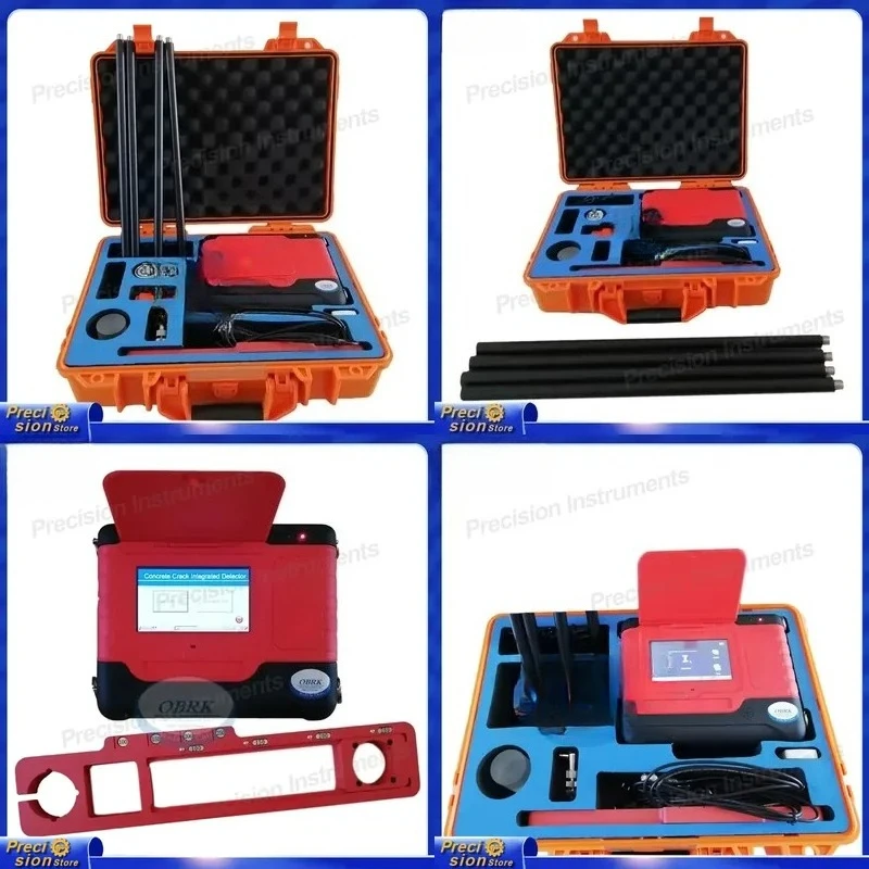 For Digital Crack Width Gauge Depth Tester Concrete Fracture Measurement Tool Automotive Repair Inspection Device Precision