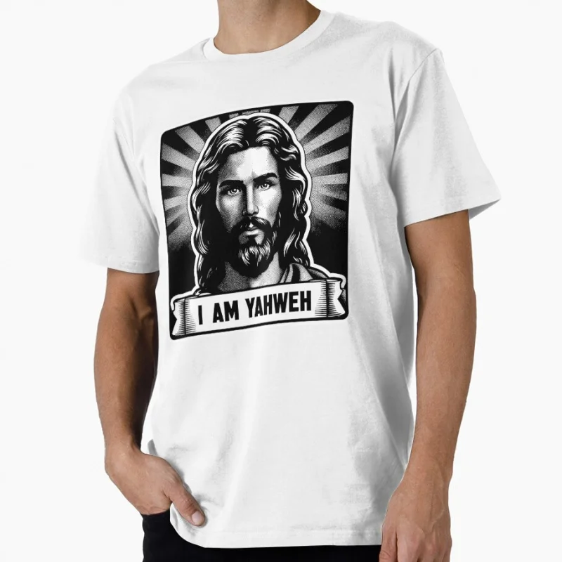 Ezekiel 25:17 I Am Yahweh Retro Pulp fiction Cult classic movie Gift t shirt for men Large size tops 100% cotton printed clothes