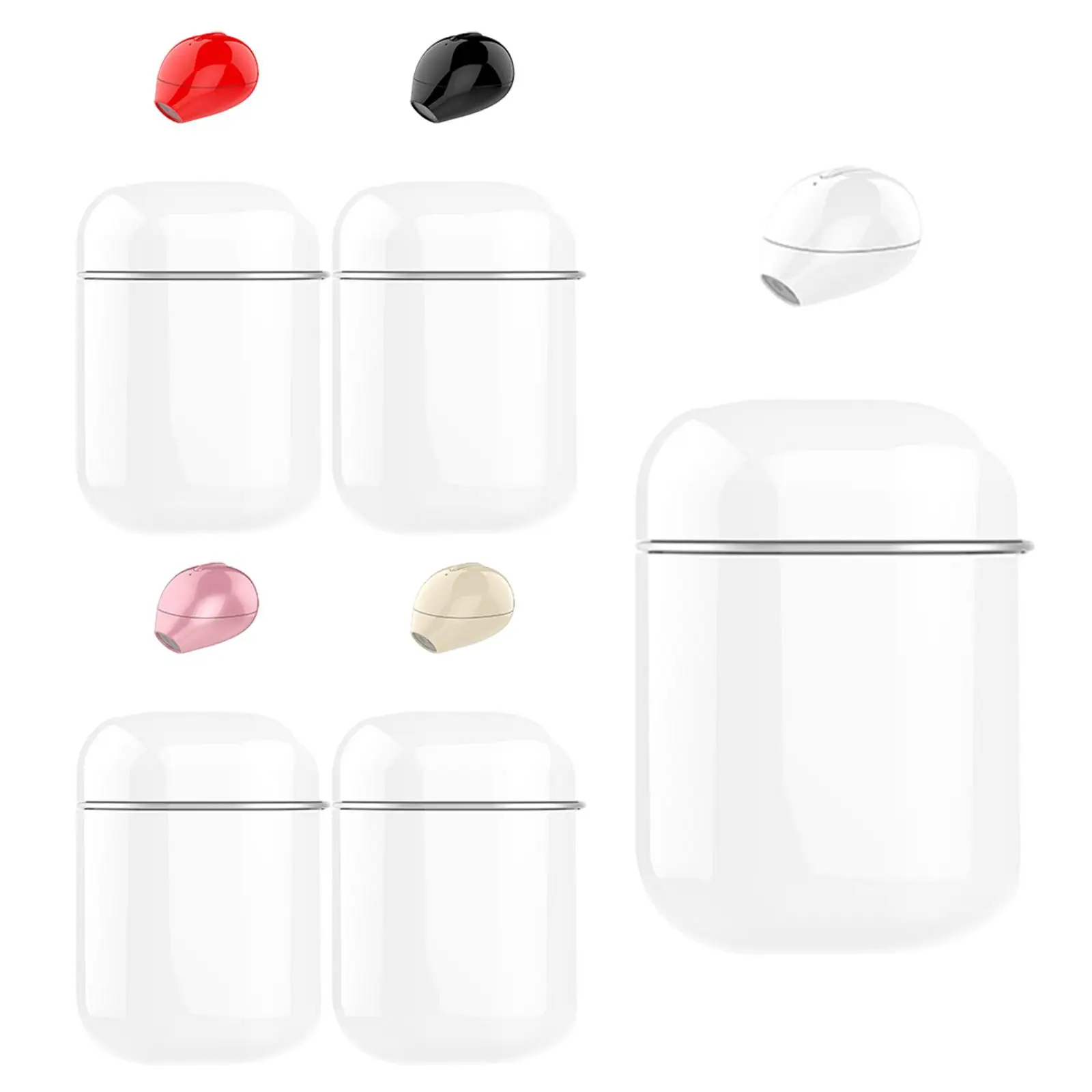 X20 Mini Earbud Earphone Hidden Headphone Earpiece Button Control Hands-