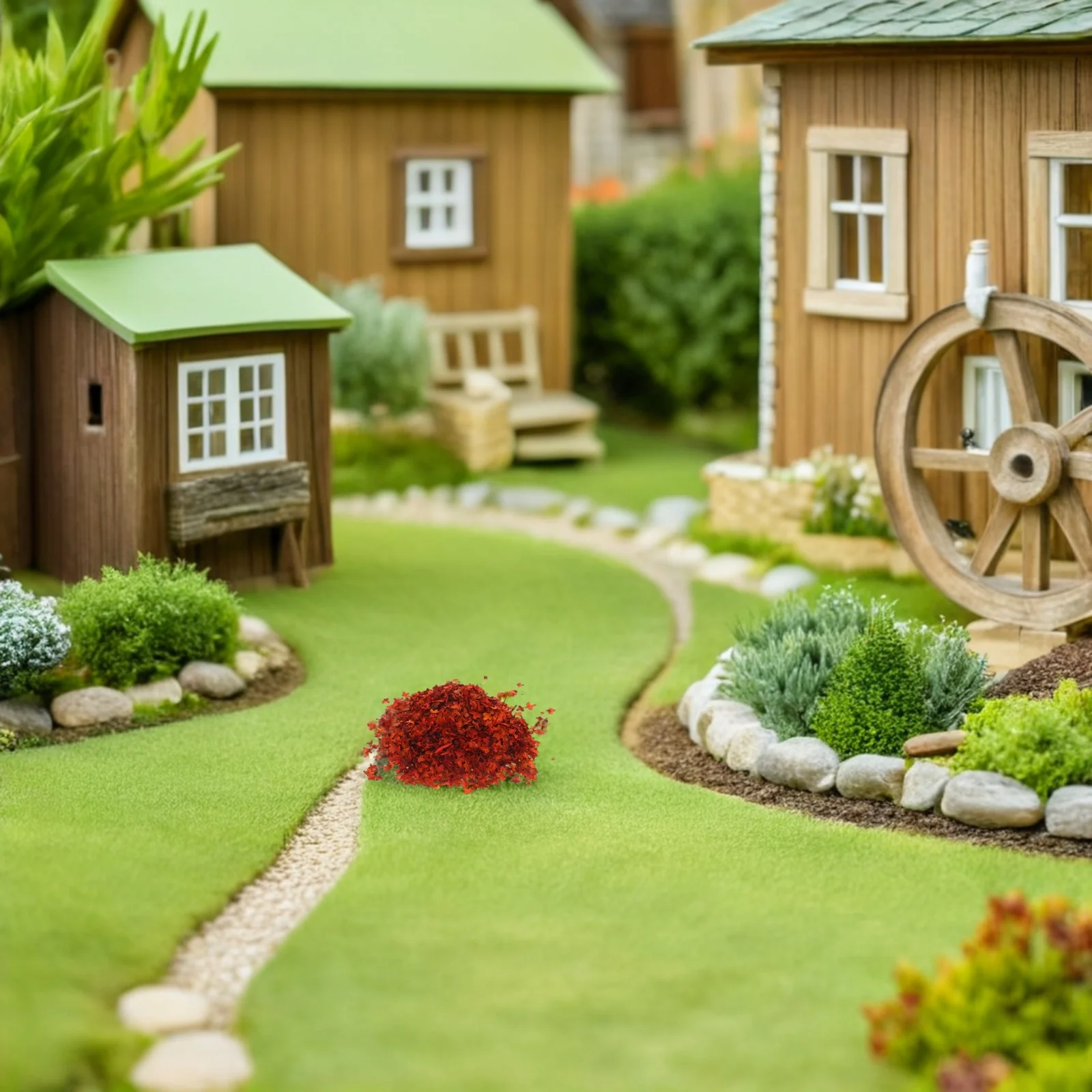 

4 пакета миниатюрные имитационные листья искусственные осенние листья для DIY сказочный сад DIY железная дорога пейзаж диорама макет пейзажа