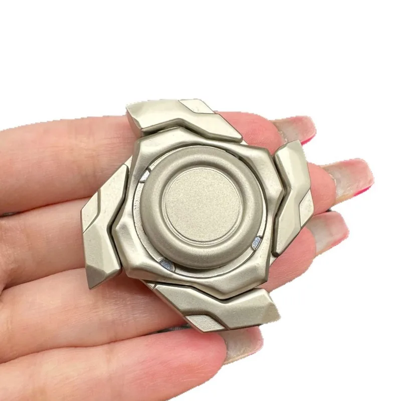 Métal ouvert armure Fidget Spinner mécanique GoBiggeR EDC curseur mécanique Anti-Stress soulagement jouet soulager l'anxiété bureau jouet de bureau