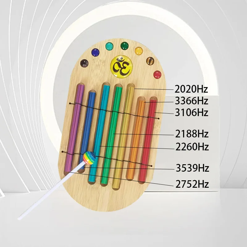 Sound Beam Zen Seven Wheels Color Sound Therapy Using Music Niche Instruments Music Healing Sound Tree