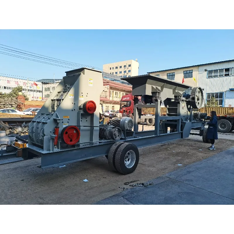 Customize Mobile Diesel Hammer Crusher Hotselling Product Manufacturer Direct Sales High Quality Crushing and Mineral Processing