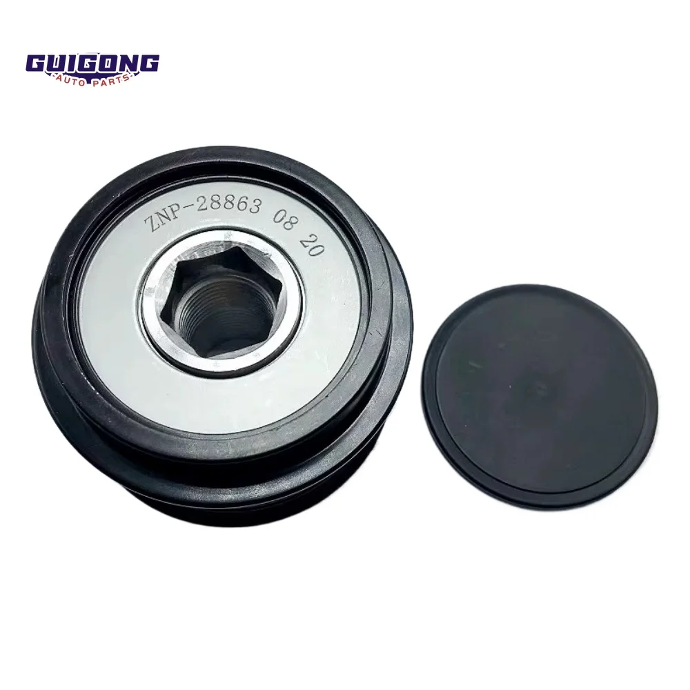 GUIGONG Alternator Single-Way Belt Coupling For  Honda VEZEL XRV Fit City 1.5T GREIZ 2015-2022 Car Accessories