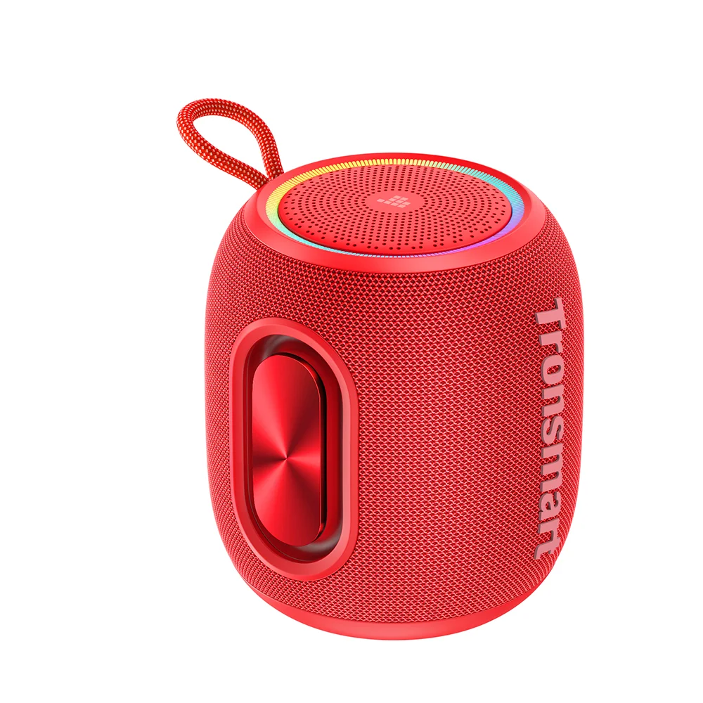 Tronsmart T8 Mini-luidspreker Draagbare Bluetooth-luidspreker met 360 graden audio, 20 uur speeltijd, IPX7 waterdicht, APP-bediening voor kamperen