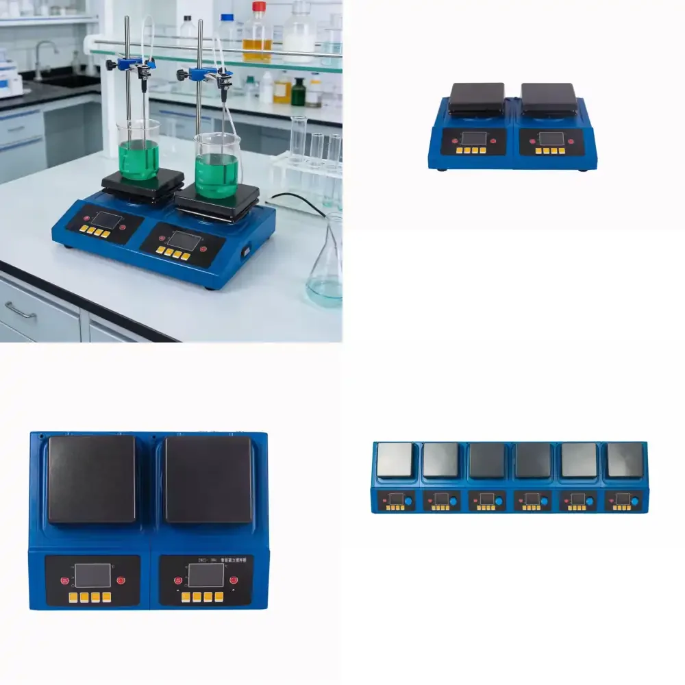 

Lab Digital Display Dual-Position Thermostatic Heating Hot Plate with Magnetic Stirrer for 250ml and 500ml Beakers