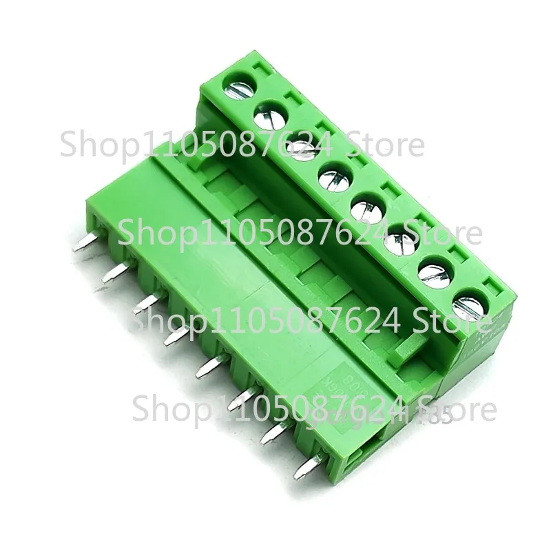 ZZZ 10Set 2EDG 8P Plug-in Screw Terminal Block Connector 5.08mm Right Angle