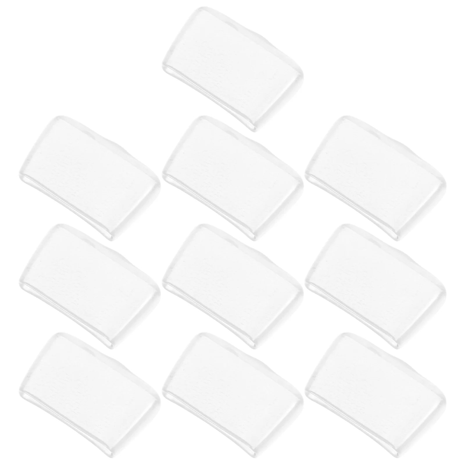 

10 Pcs Pvc Glass Breaking Pliers Set Replacement Rubber Tips Replaceable Stained