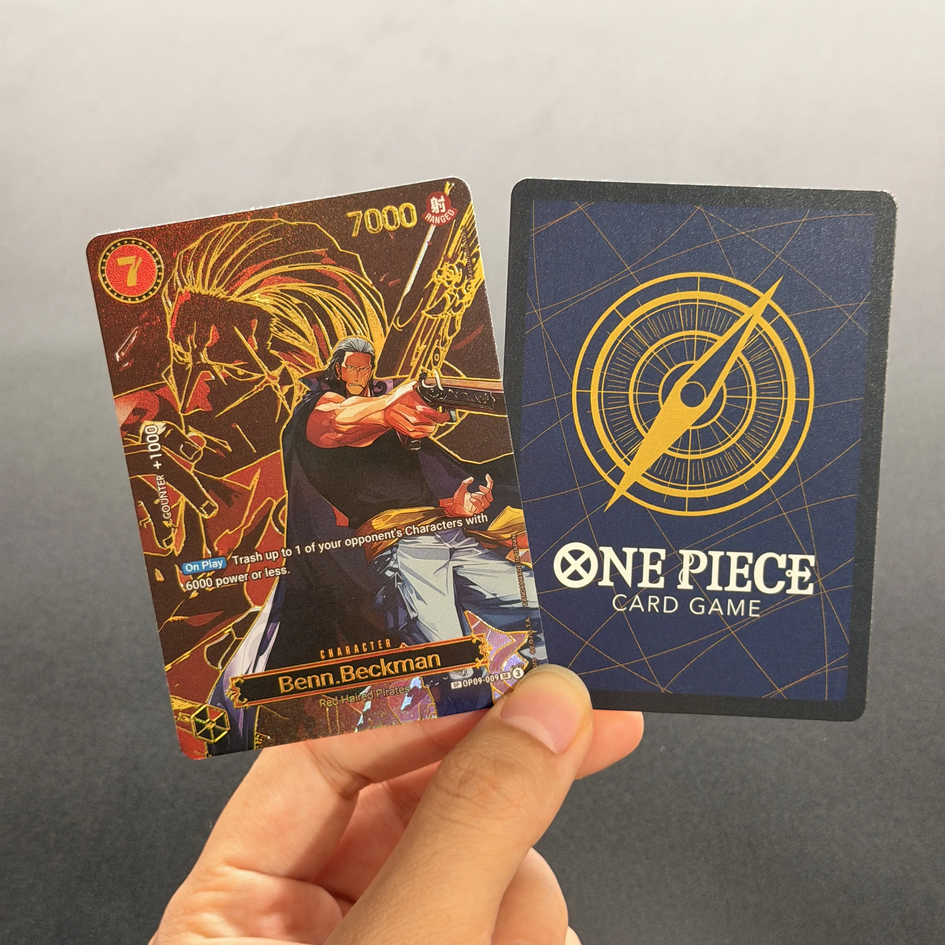 ONE PIECE English Card Sabo OP07-118 SEC Portgas D Ace R SP Monkey D Luffy Carrying On His Will Collection Anime Game Card