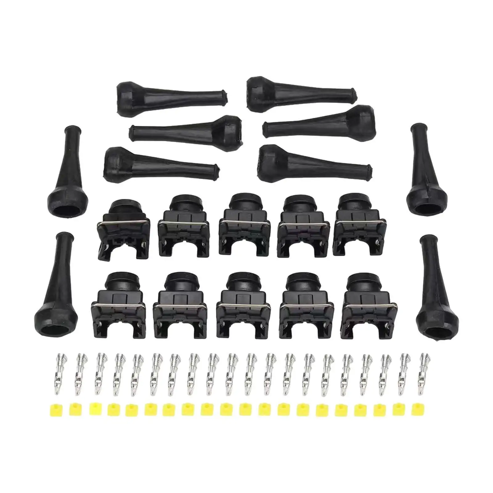 

10x Fuel Injector Connectors Accessories EV1 EV14 Car Engine Repair Parts