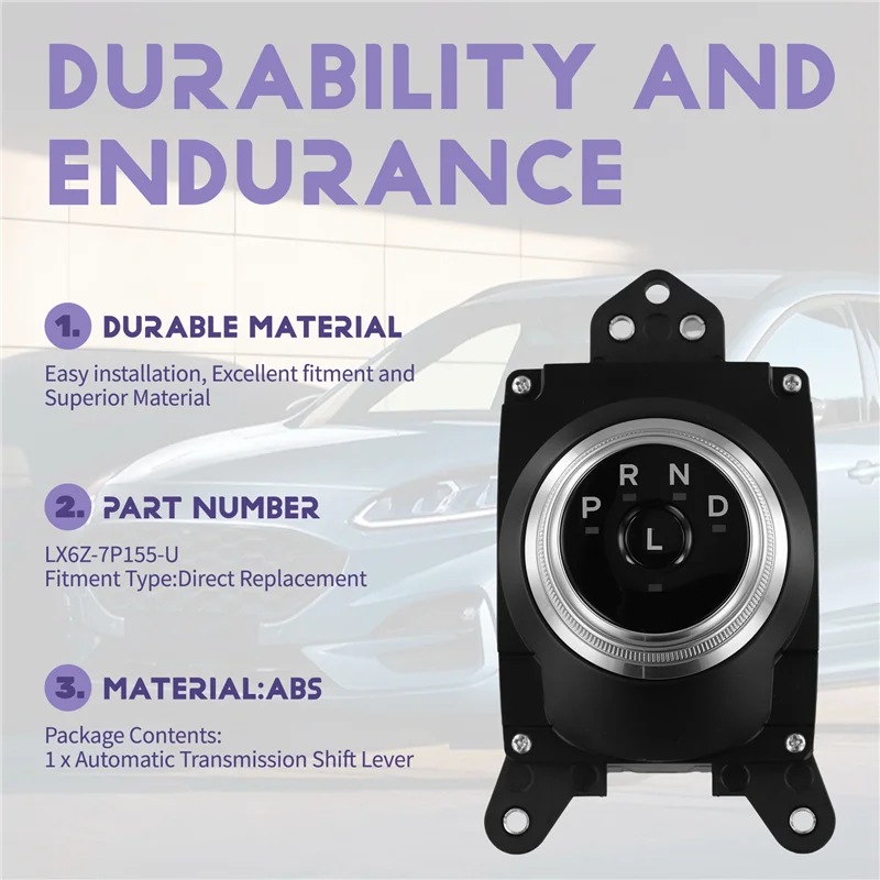 Automatic Transmission Shift Lever Replacement For Ford Escape 2020-2022 Model- New Part Number LX6Z-7P155-U