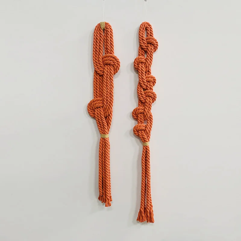 

Modern Minimalist Sculpture Knot Tassel Tapestry Macrame Bubble Wall Hangings Design Art Home Wall Decor for Home Luxury
