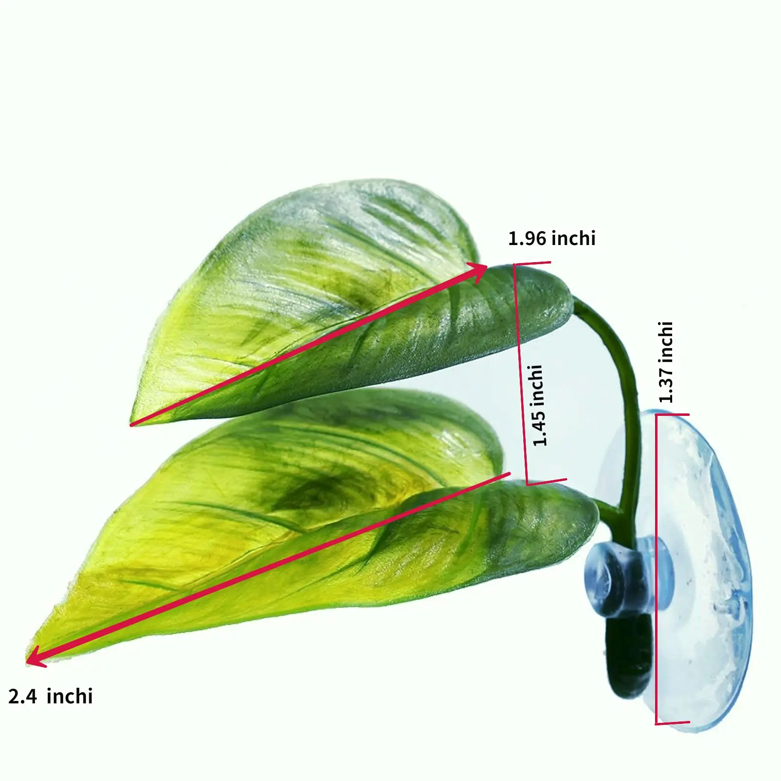 Pets Fish Tank Decor Betta Relax Play Plants Leaf Aquarium Decoration Fish Spawning Ornamental Artificial Leaf Hammock — zdjęcie 7