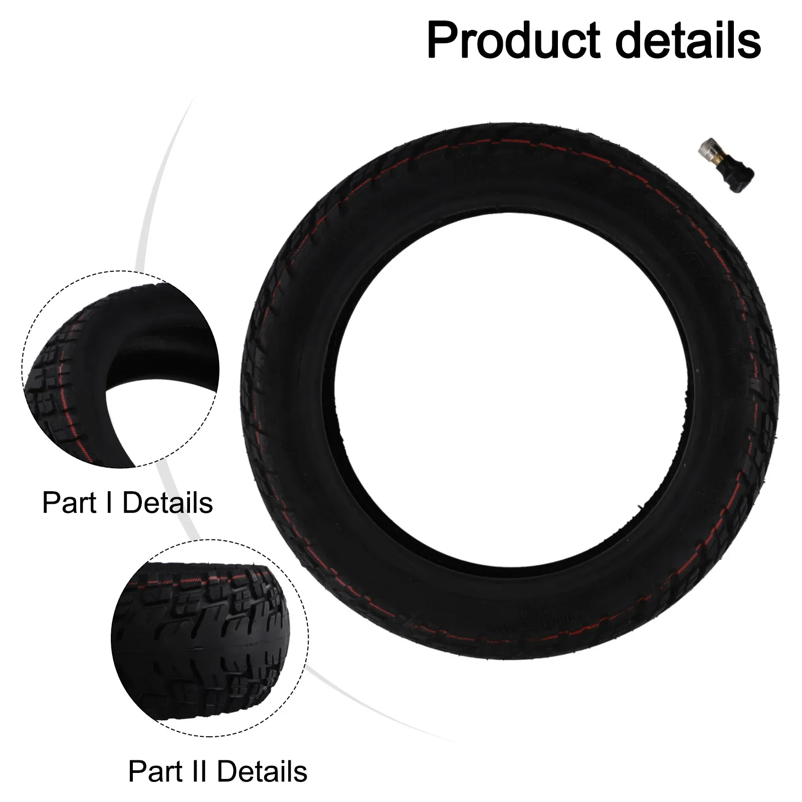 

High Quality Tubeless Tire Tire 9.5x2.50 Electric Scooter For NIU KQI3 Tubeless Off-Road TIre 9.5 Inch 9.5*2.50