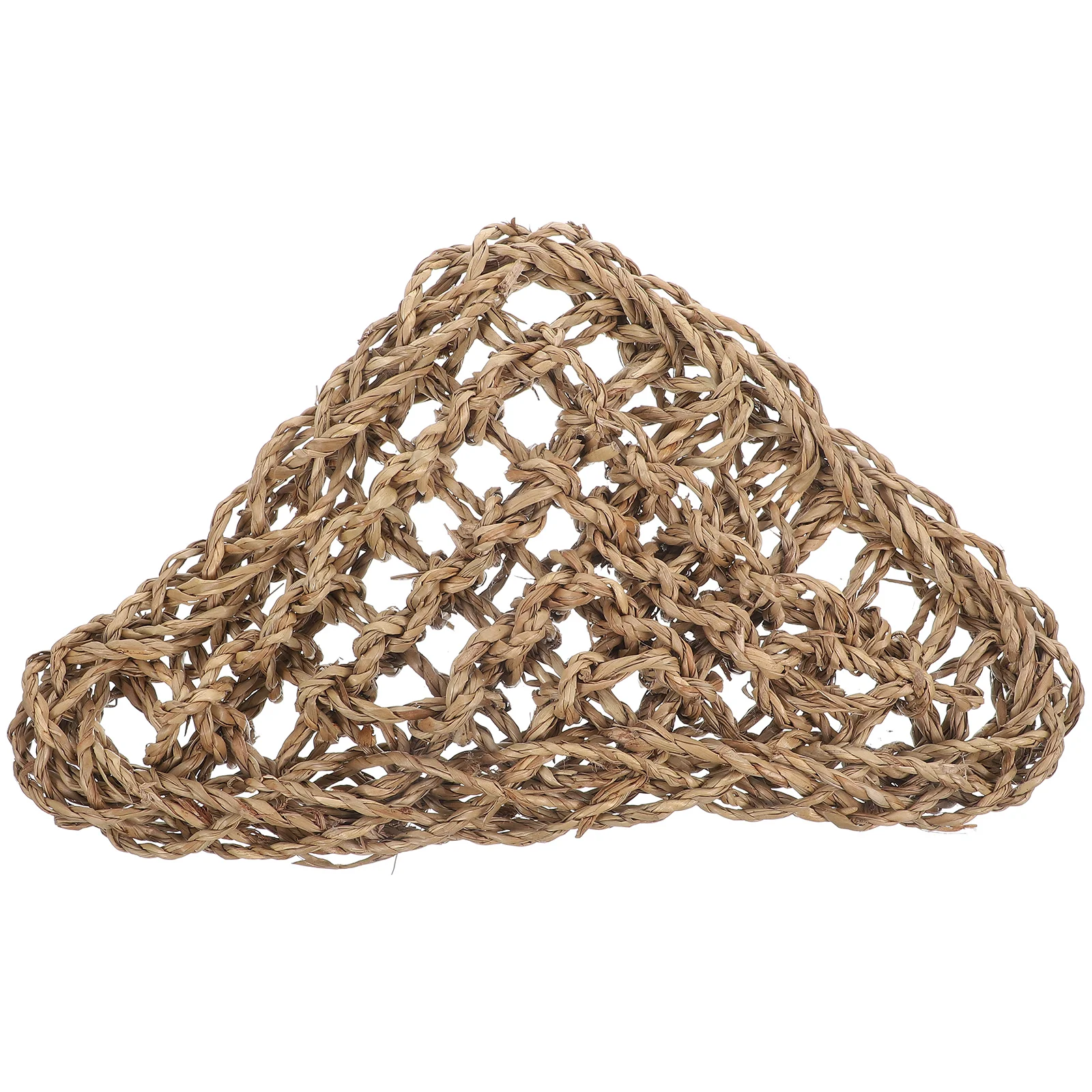 

Straw Hammock Reptile Gecko Accessories Foldable Bearded Dragon Bed Lizard Hanging Pet Resting Mat Toy Durable Habitat Decor
