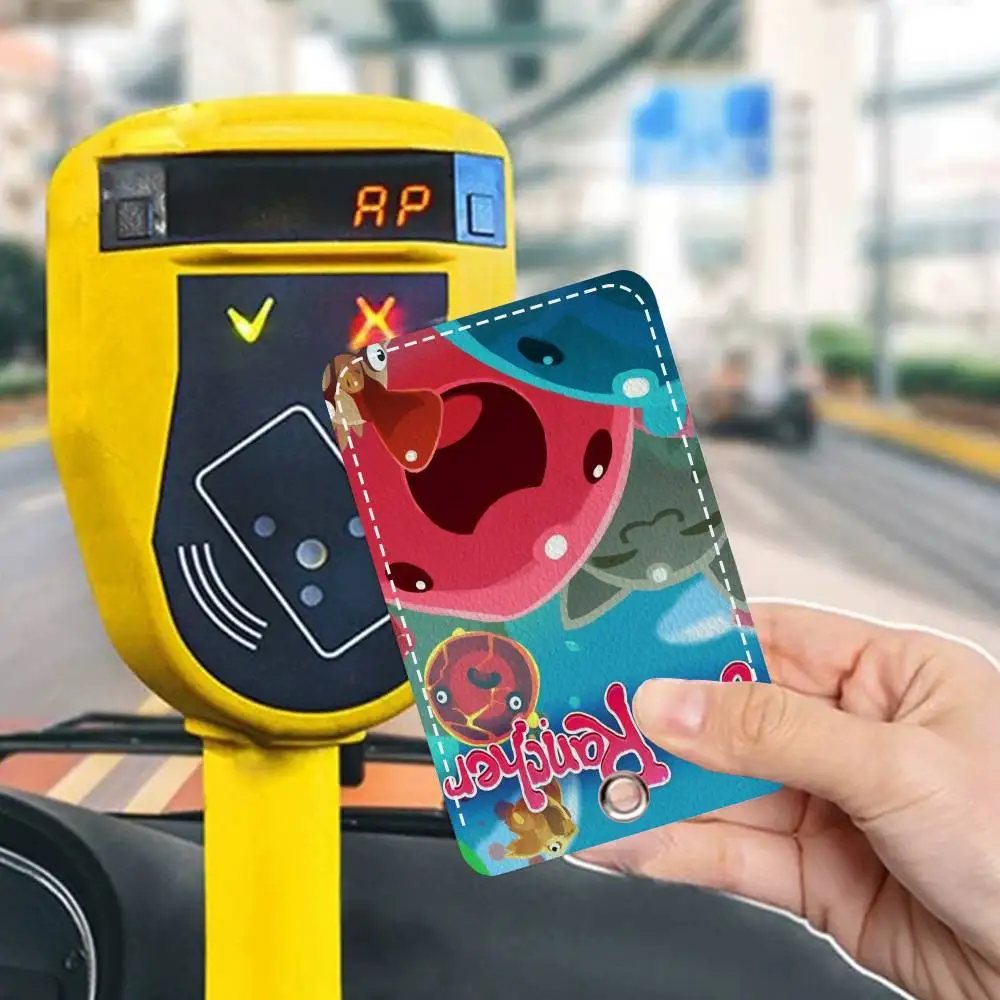 لعبة S-Slime Rancher 1 قطعة INS حامل بطاقة الحرم الجامعي للطلاب الكرتونية الإبداعية لبطاقة الوجبات، بطاقة الحافلة، بطاقة العمل، إلخ