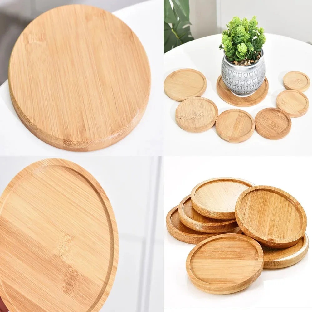 Wooden Soap Dispenser Tray Vanity Countertop Bottles Organizer Holder Round Square Candles Jewelry Storage Tray for Bathroom