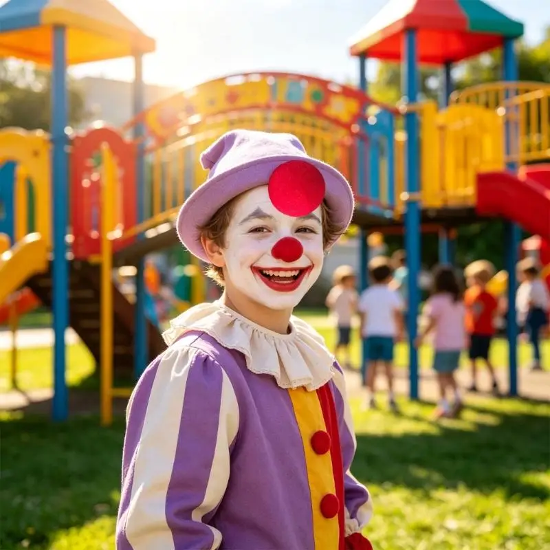 2026 New Themed Nose Accessories, Round Costume Props with Center Opening, 20-Piece Set for Parties, Stage Shows and Group Looks